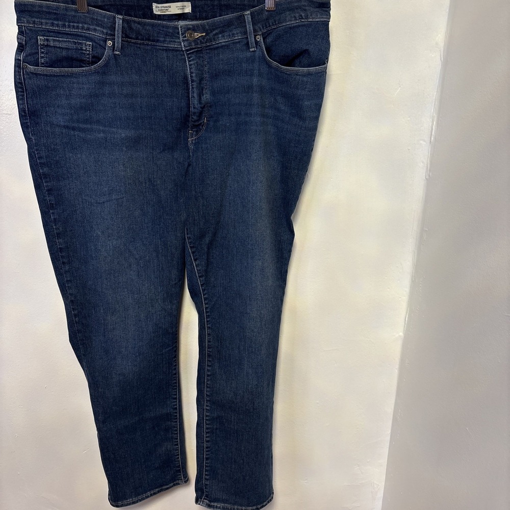 Levi Signature Gold Blue Jeans‎ Totally Shaping Mens 36x30